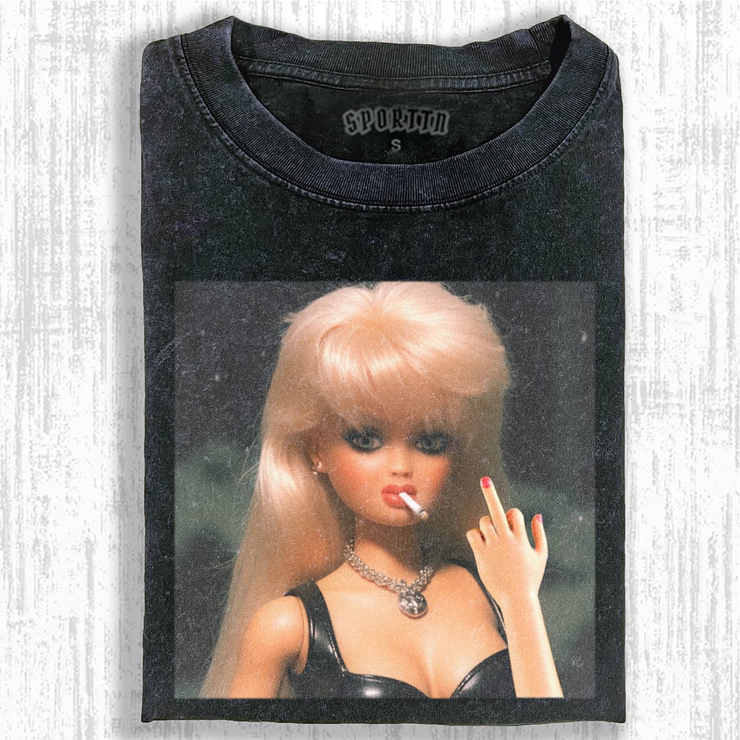 Funny Doll Face MEME T-SHIRT-ShawnCraft