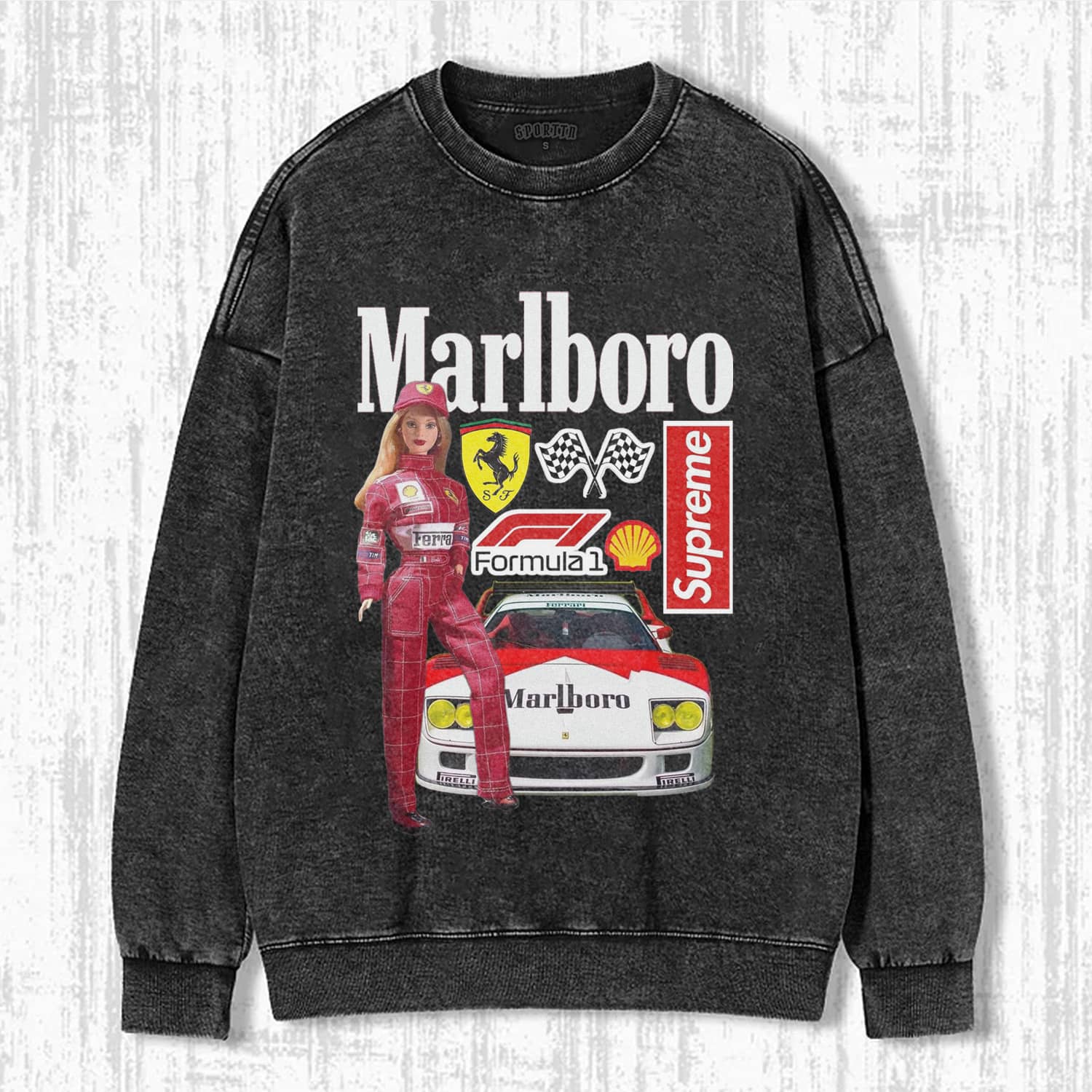 RACING DRIVER Funny Doll Face T-SHIRT-ShawnCraft