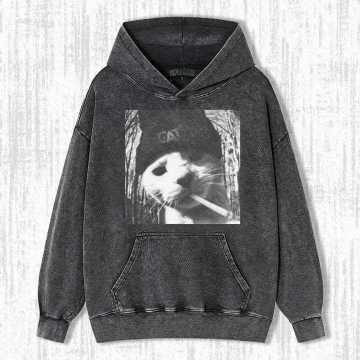 WACKY CAT SWEATSHIRTS & HOODIES-ShawnCraft