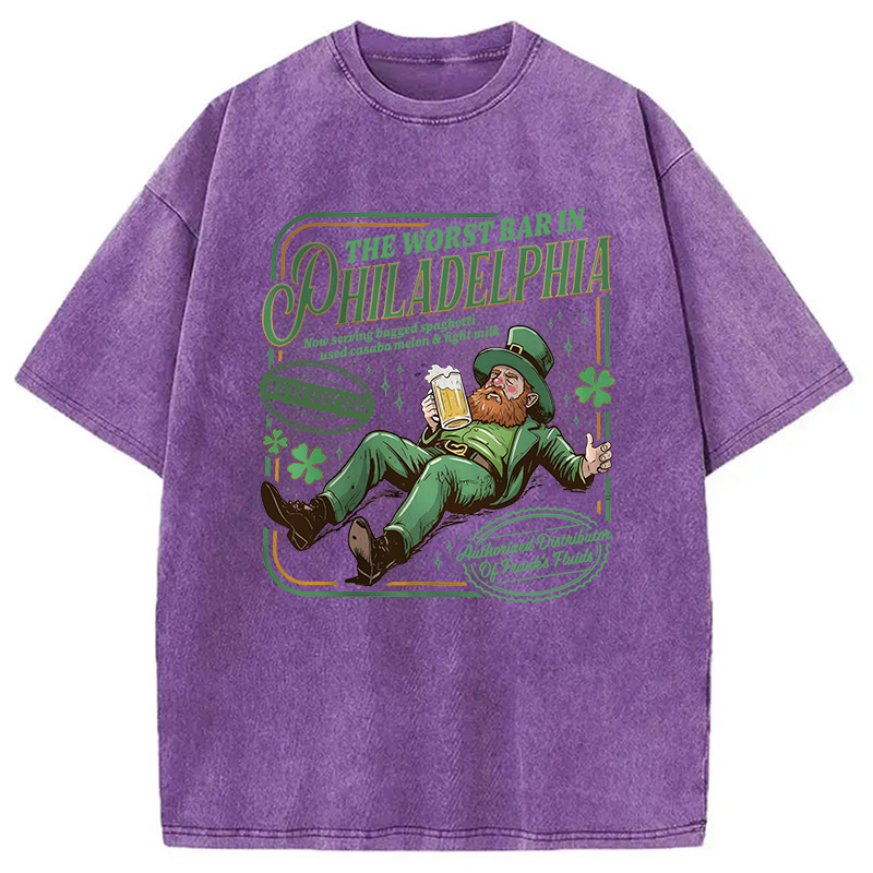 Paddy's Irish Pub Washed T-Shirt-ShawnCraft