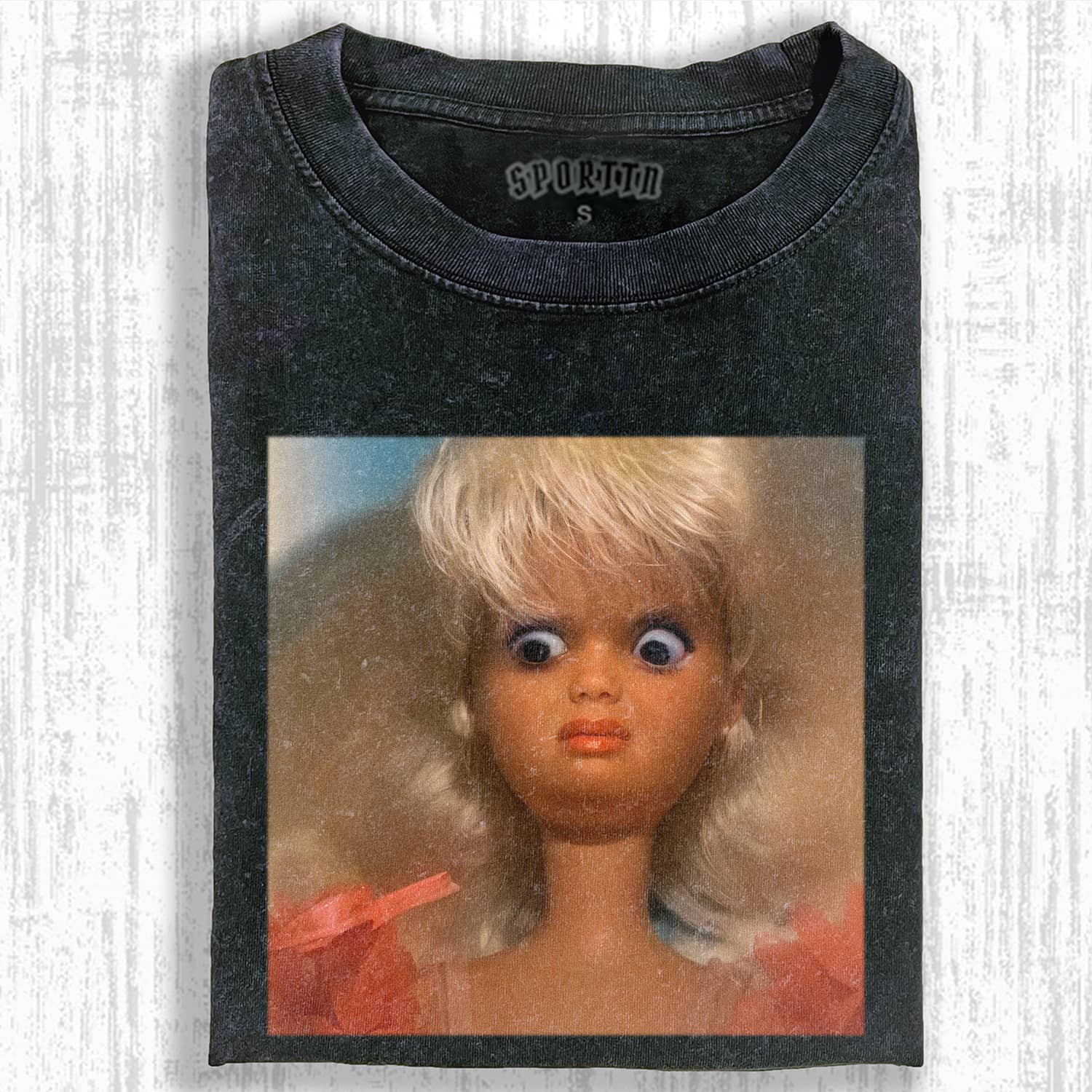 Funny Doll Face EMOJI MEME ICON T-SHIRT-ShawnCraft