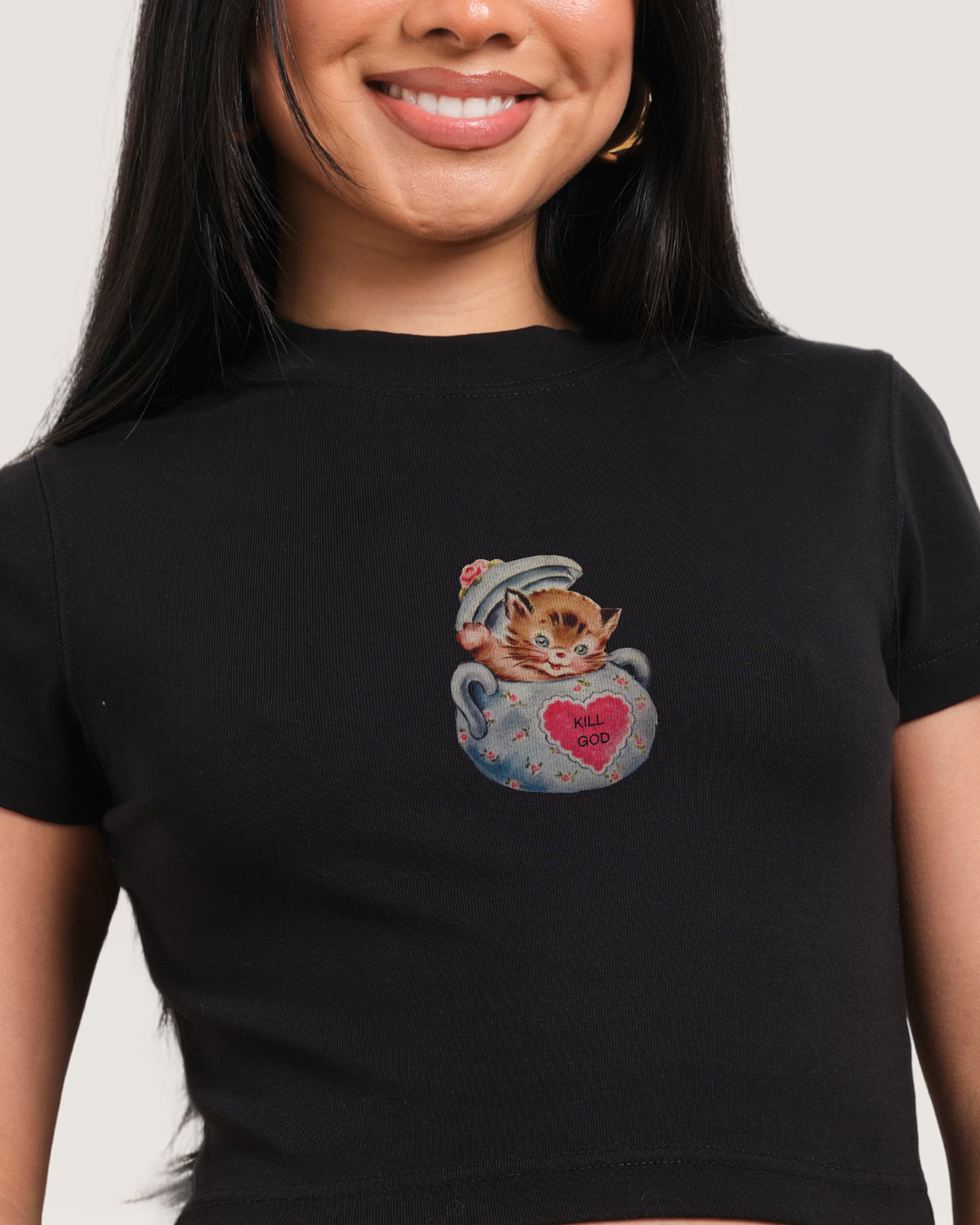 Kill God Baby Tee-ShawnCraft