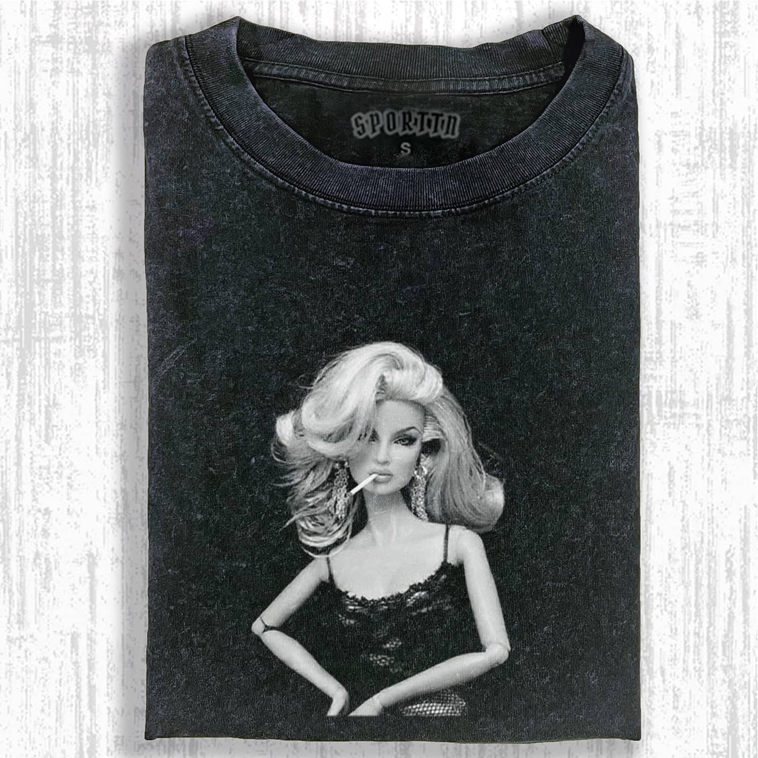 Funny Doll Face GIRL MEME T-SHIRT-ShawnCraft