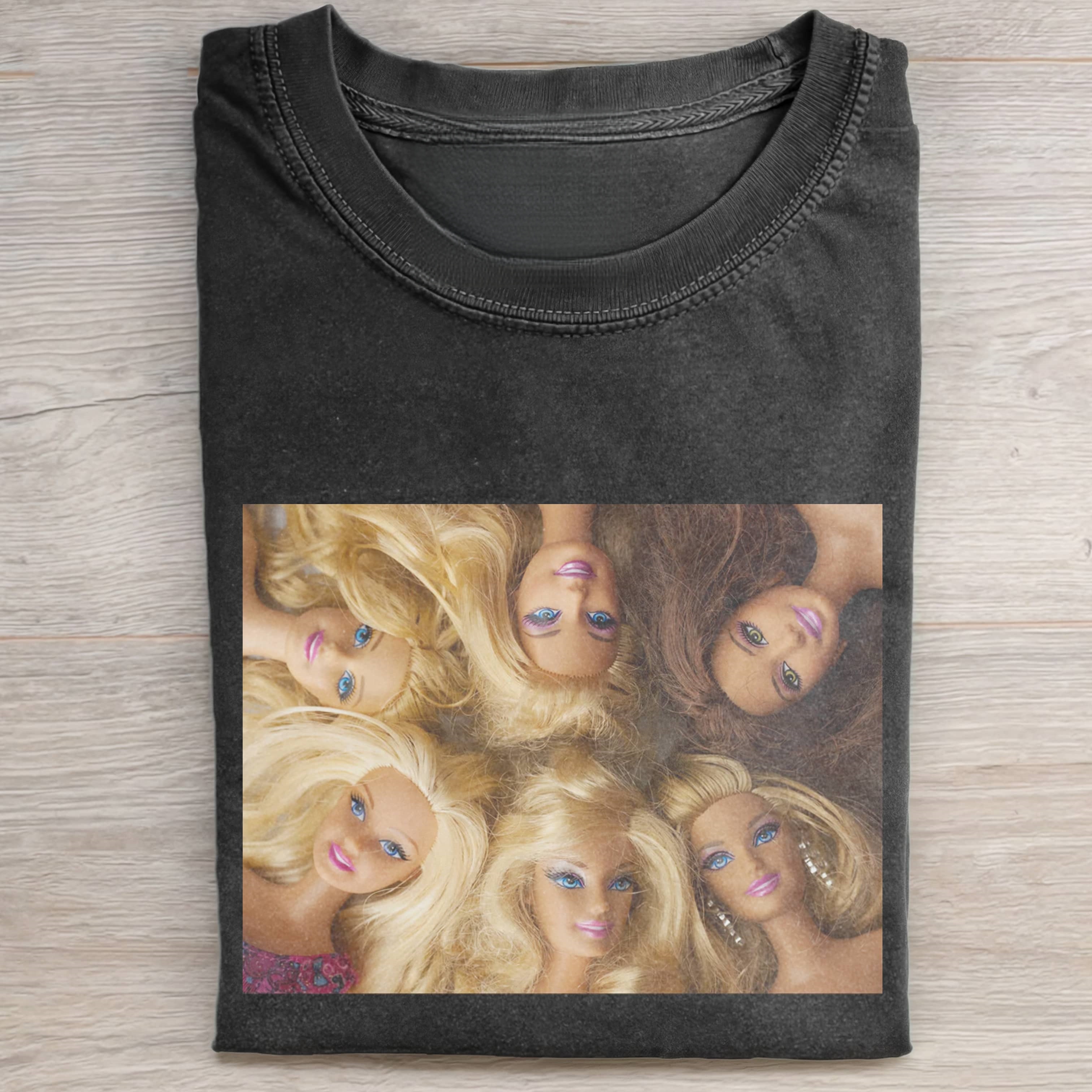 MULTIPLE Funny Doll FaceCORE T-SHIRTS
