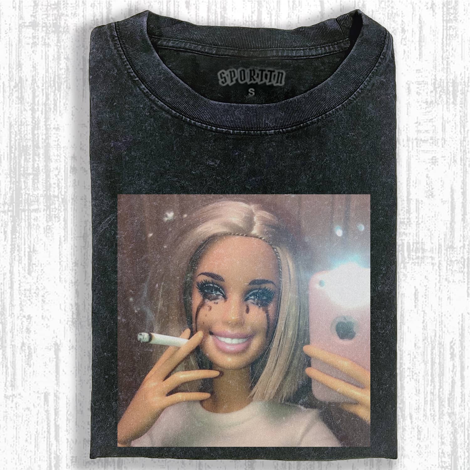 Funny Doll Face MEME T-SHIRT-ShawnCraft
