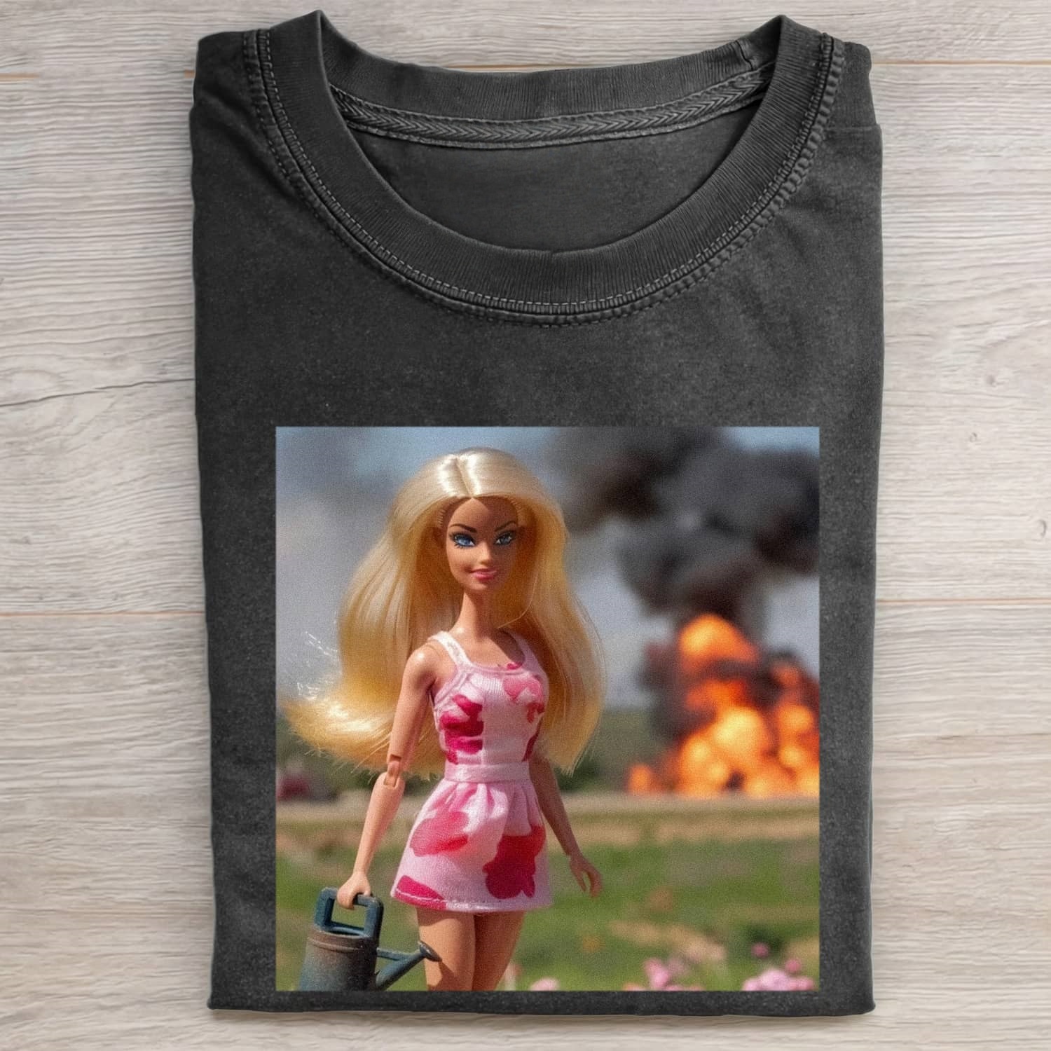 Funny Doll FaceCORE MEME MOOD ICON TEE