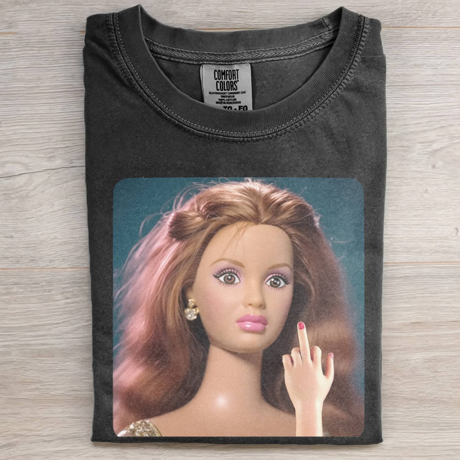 Funny Doll FaceCORE MEME MOOD ICON TEE-ShawnCraft