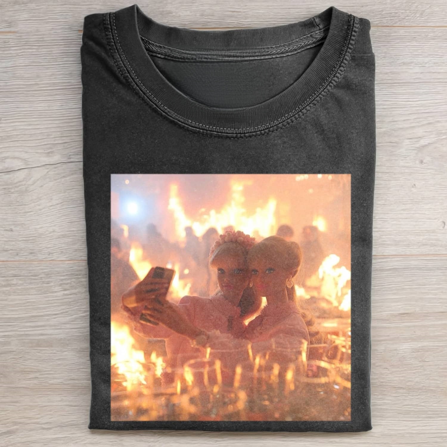 Funny Doll FaceCORE MEME MOOD ICON TEE