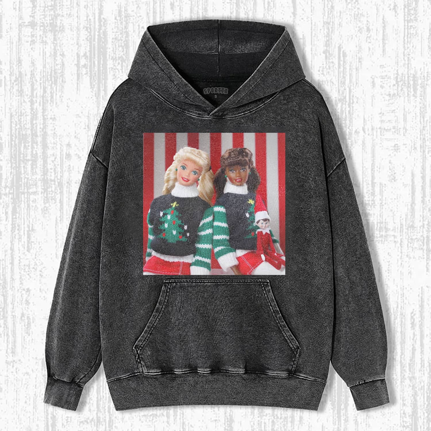 CHRISTMAS Funny Doll Face T-SHIRT-ShawnCraft