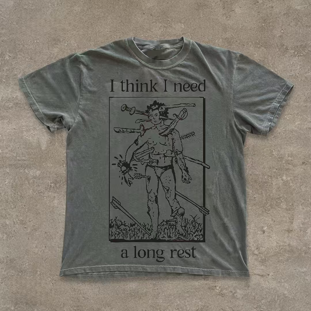I Think I Need A Long Rest T-Shirt-ShawnCraft