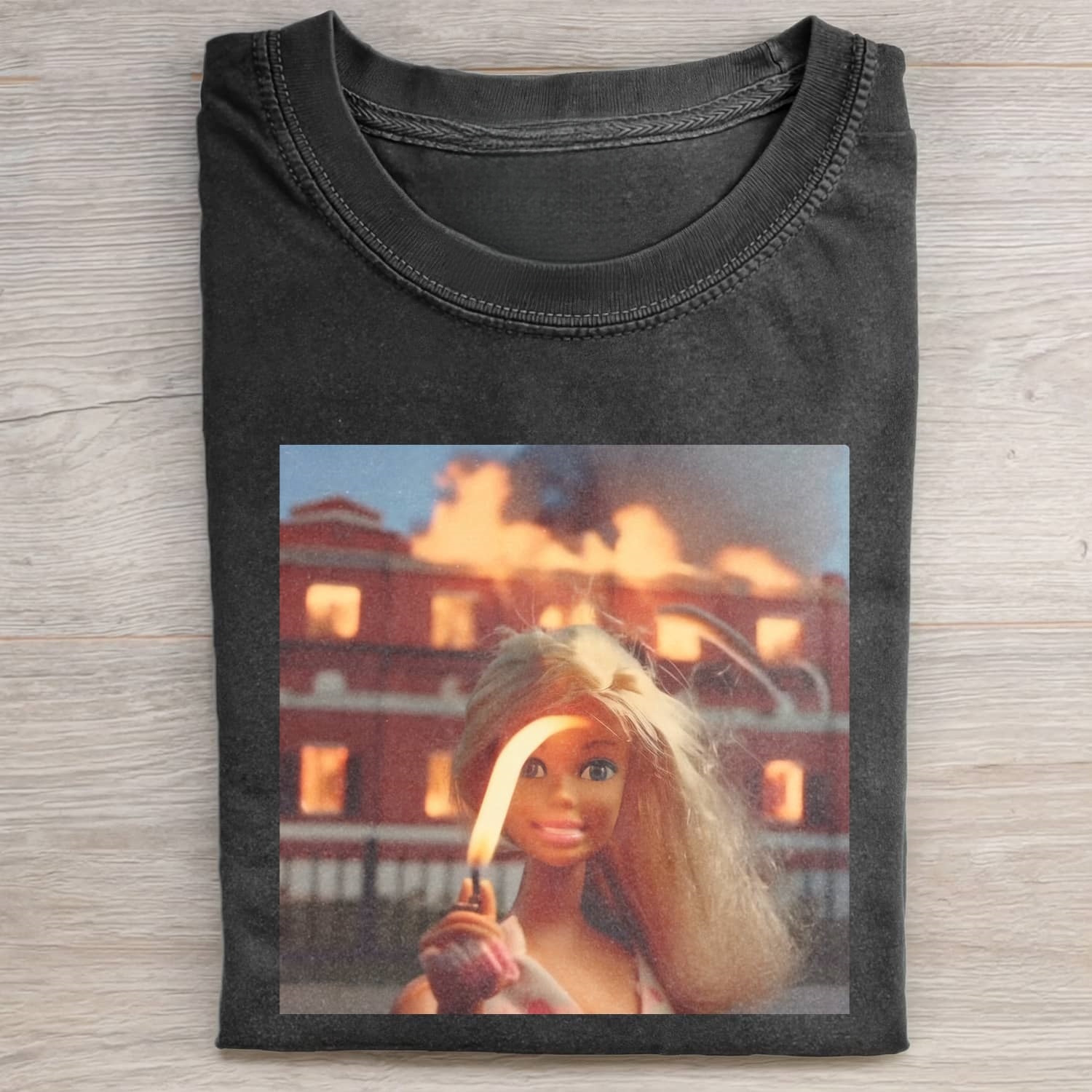 Funny Doll FaceCORE MEME MOOD ICON TEE