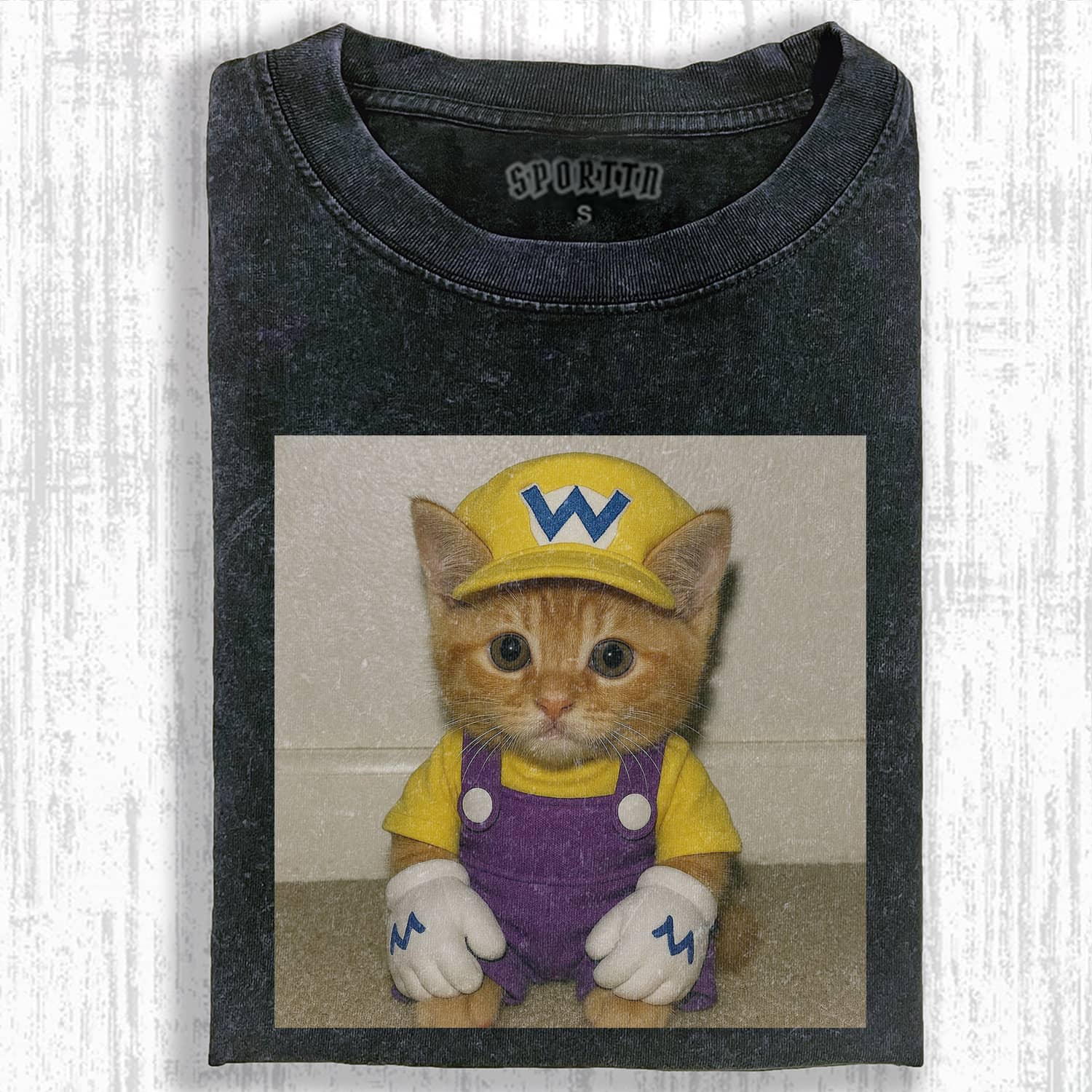 MARIO CATS MEMES T-SHIRT-ShawnCraft