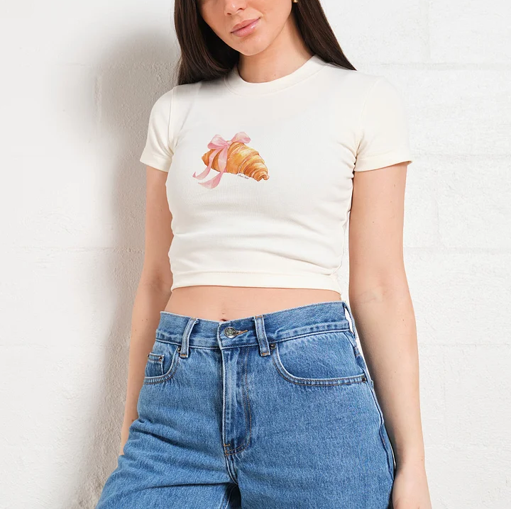 Croissant Baby Tee-ShawnCraft