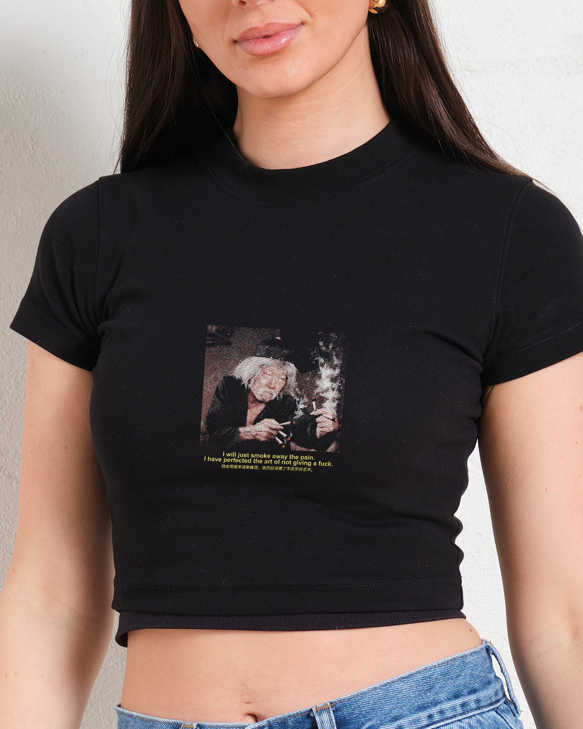 Smoke The Pain Away Baby Tee-ShawnCraft