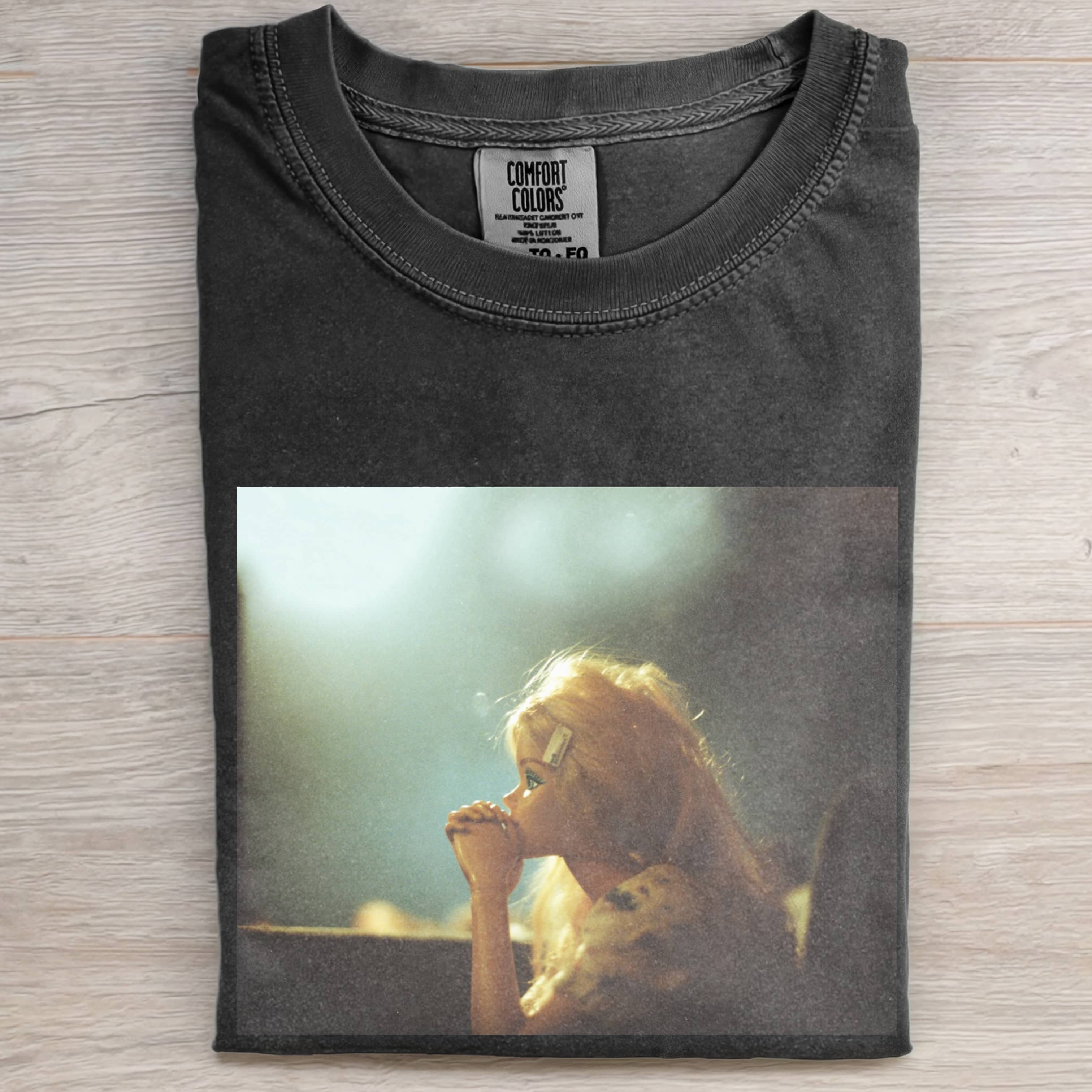 INJURED Funny Doll FaceCORE PRAYING TEE-ShawnCraft