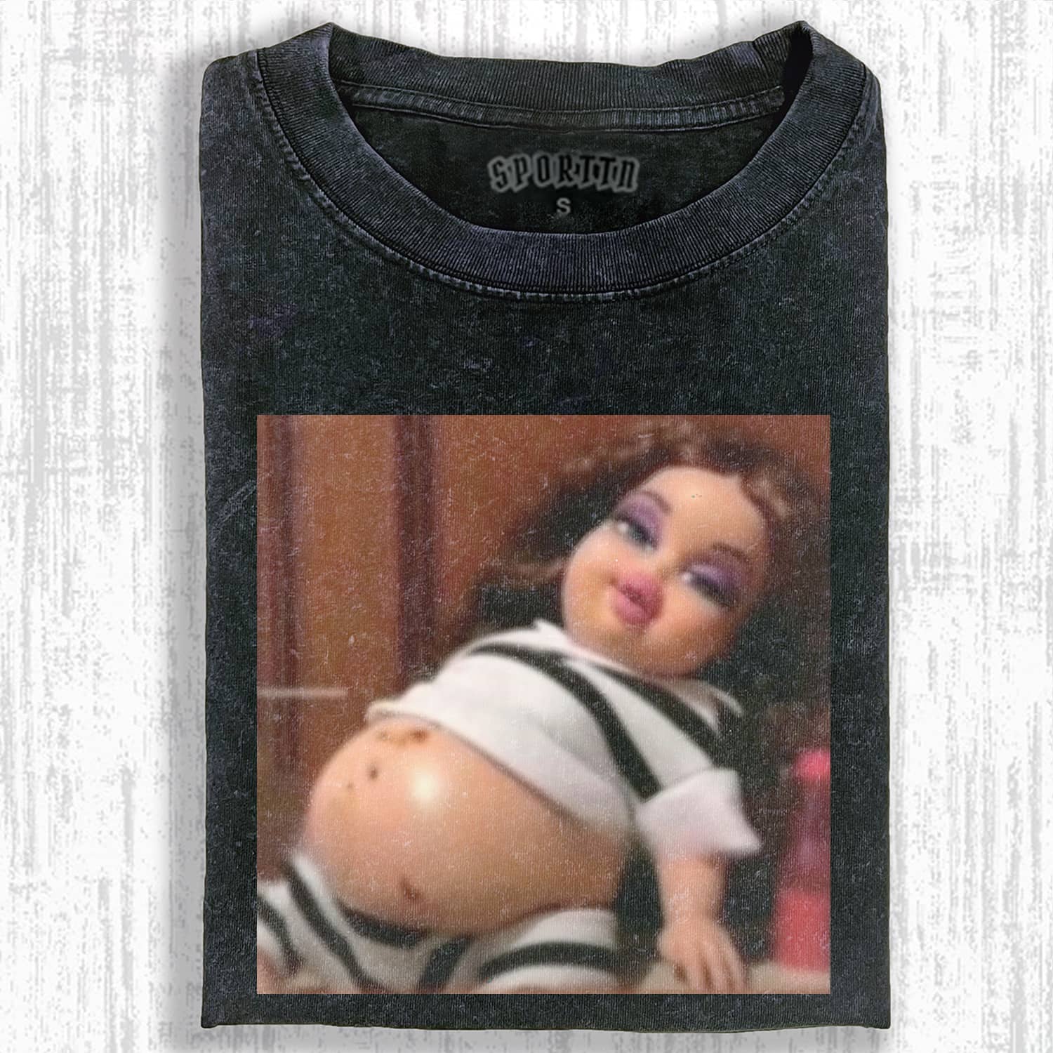 CONFIDENT Funny Doll Face ICON T-SHIRT-ShawnCraft
