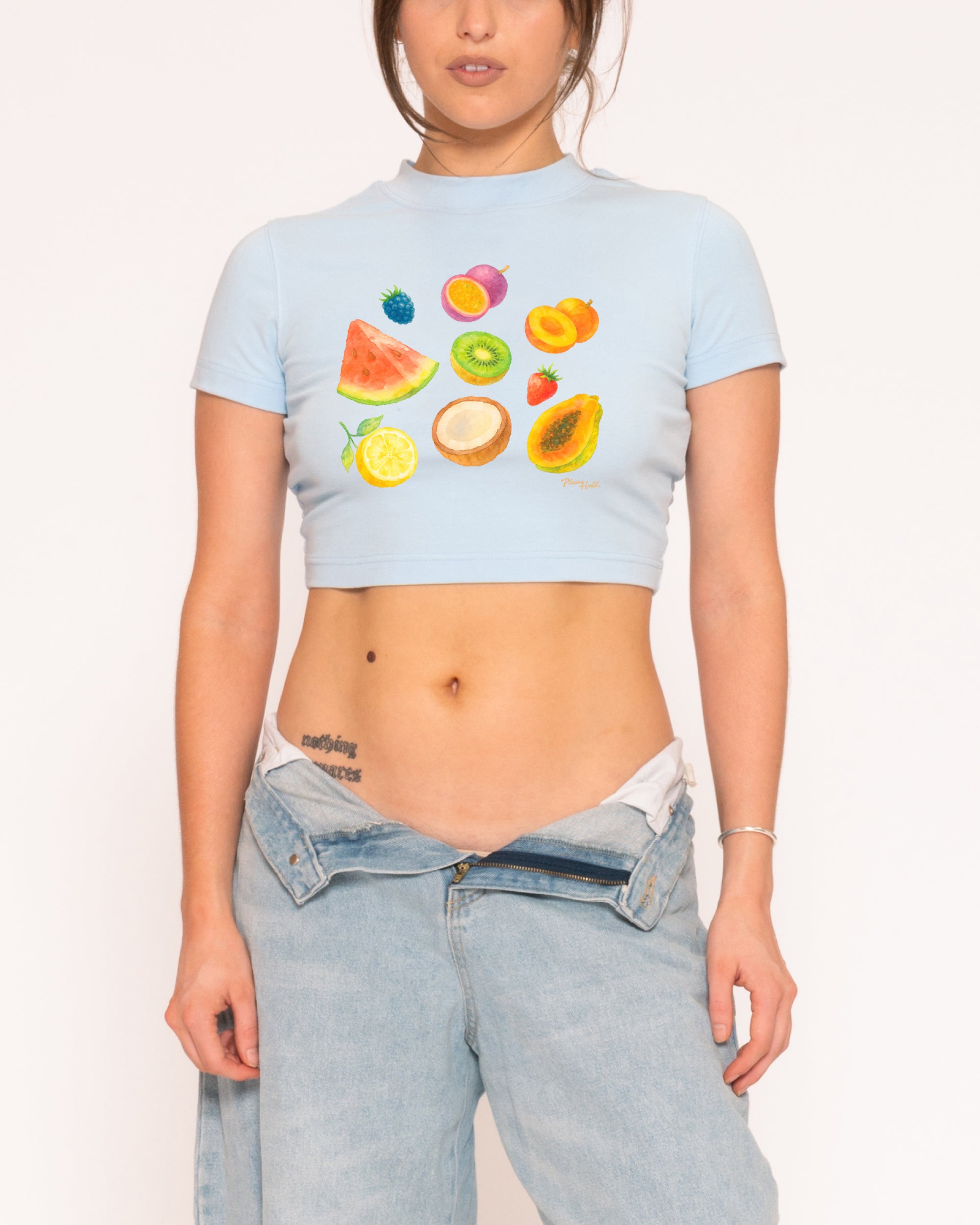 Fruit Platter Baby Tee-ShawnCraft
