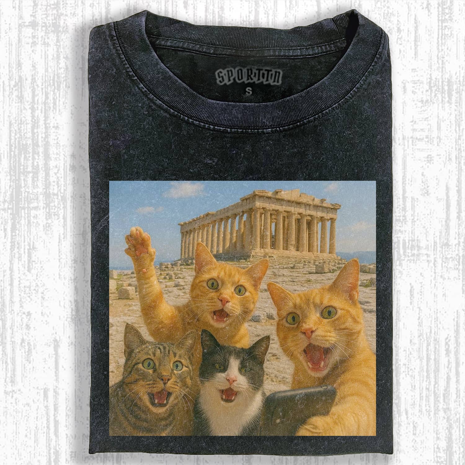 FUNNY CAT T-SHIRT-ShawnCraft