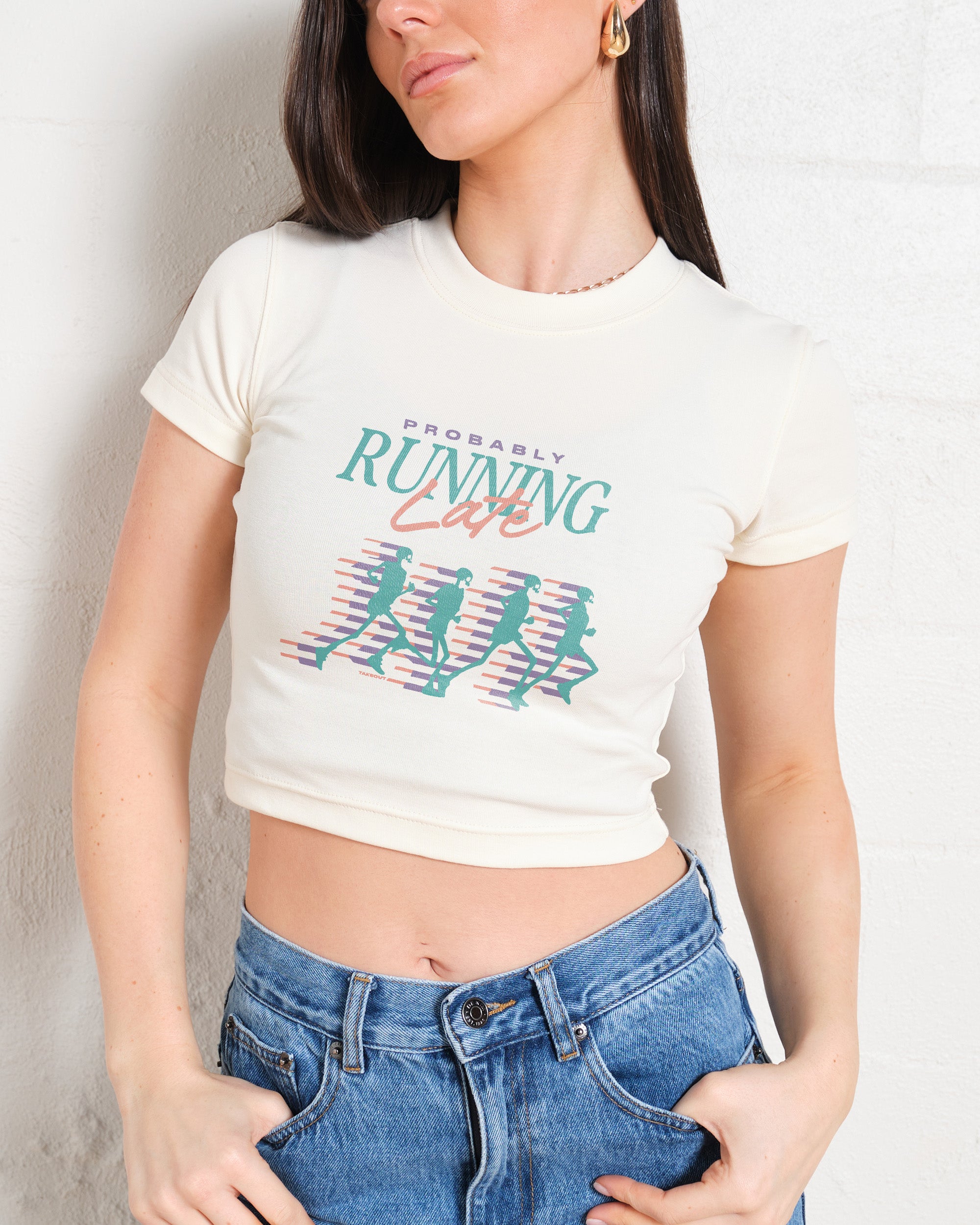 Probably Running Late Baby Tee-ShawnCraft