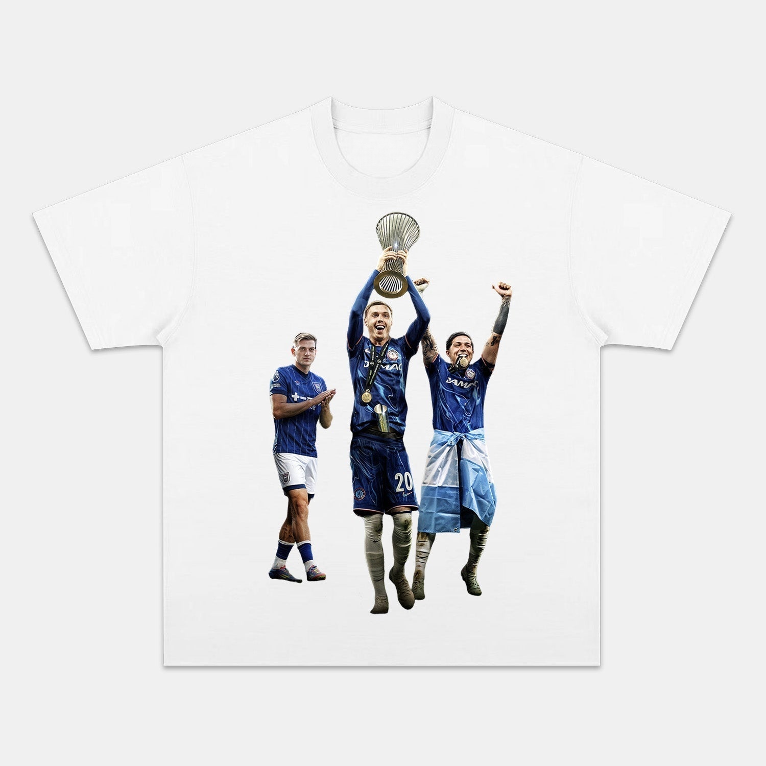 CHELSEA  CHAMPIONS IN EUROPE TEE 