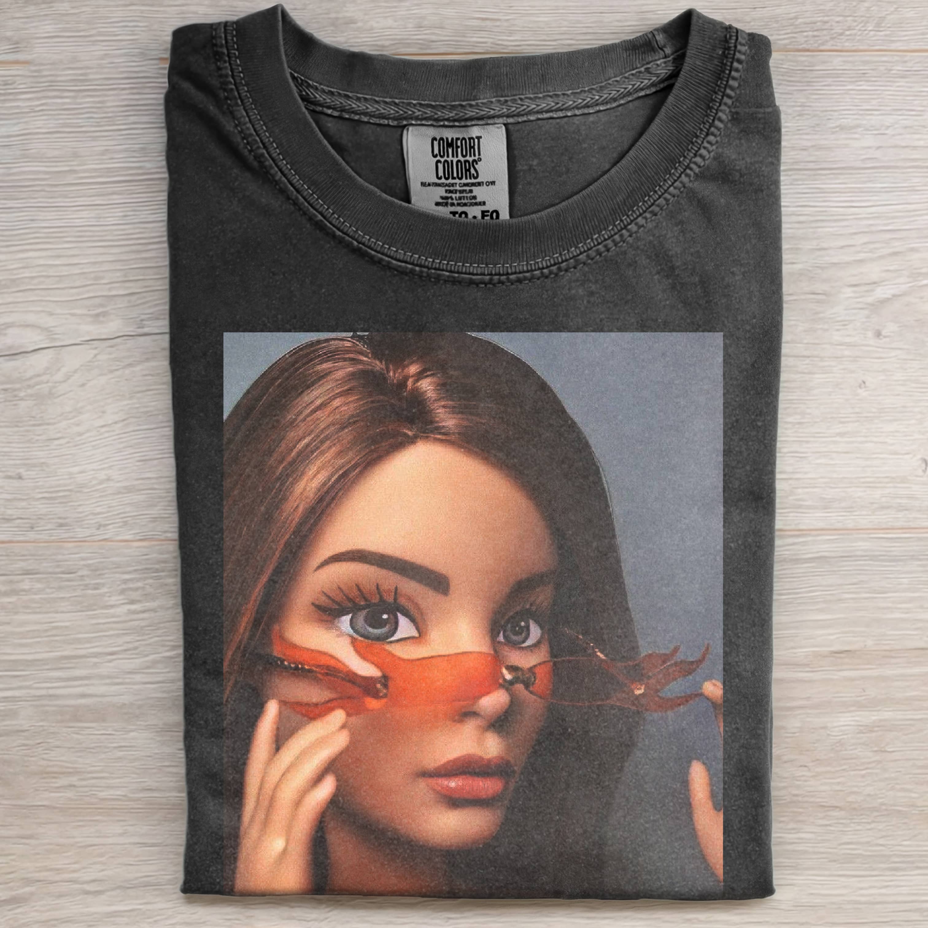 SUNGLASSES Funny Doll FaceCORE T-SHIRT-ShawnCraft
