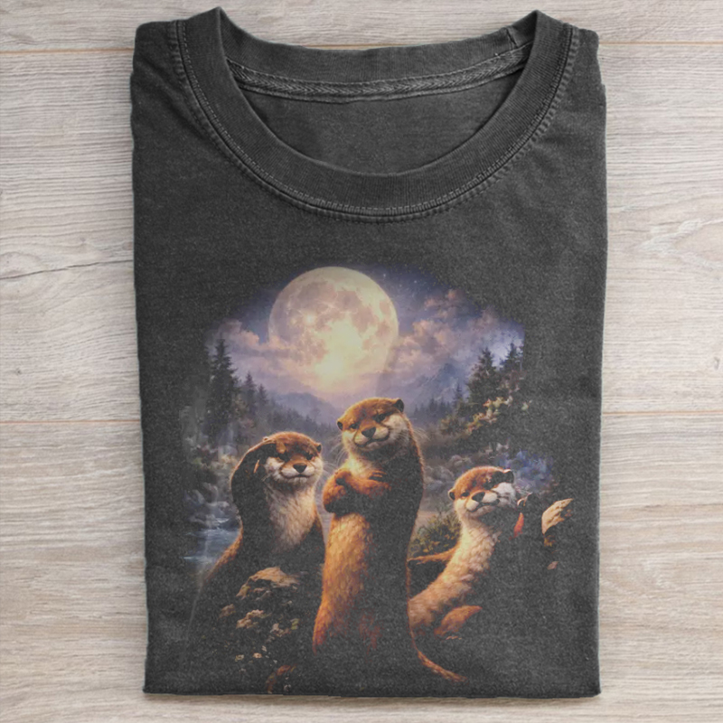 Vintage Otter Gang T-shirt-ShawnCraft
