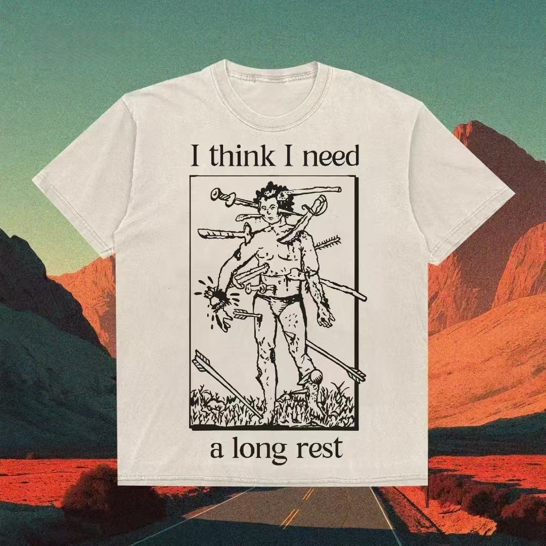 I Think I Need A Long Rest T-Shirt-ShawnCraft