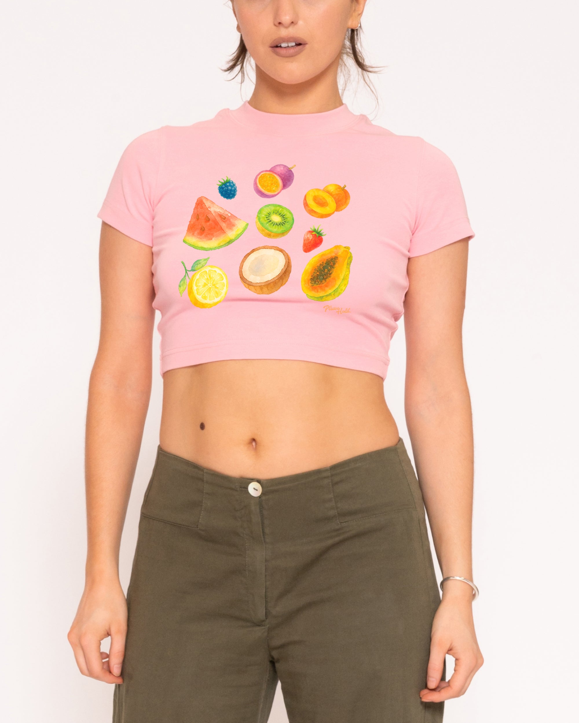 Fruit Platter Baby Tee-ShawnCraft