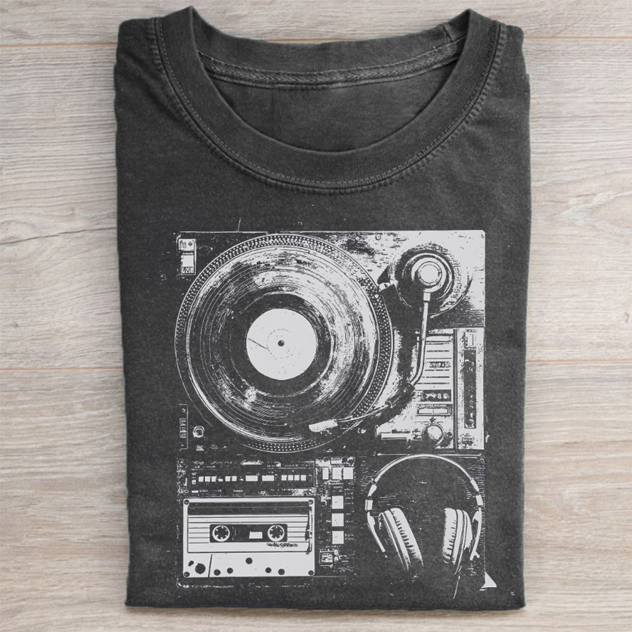 Boho Vinyl Records  T-shirt-ShawnCraft
