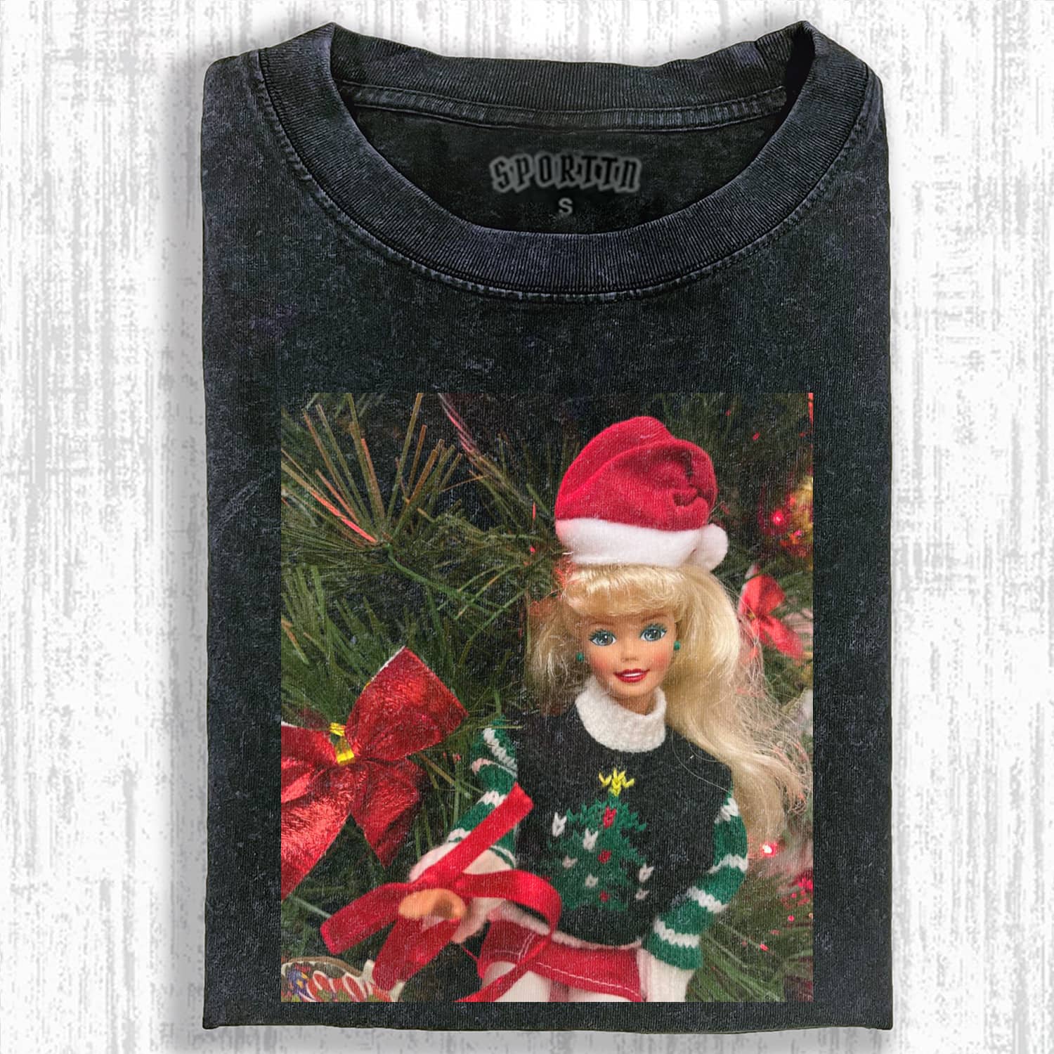 CHRISTMAS Funny Doll Face T-SHIRT-ShawnCraft