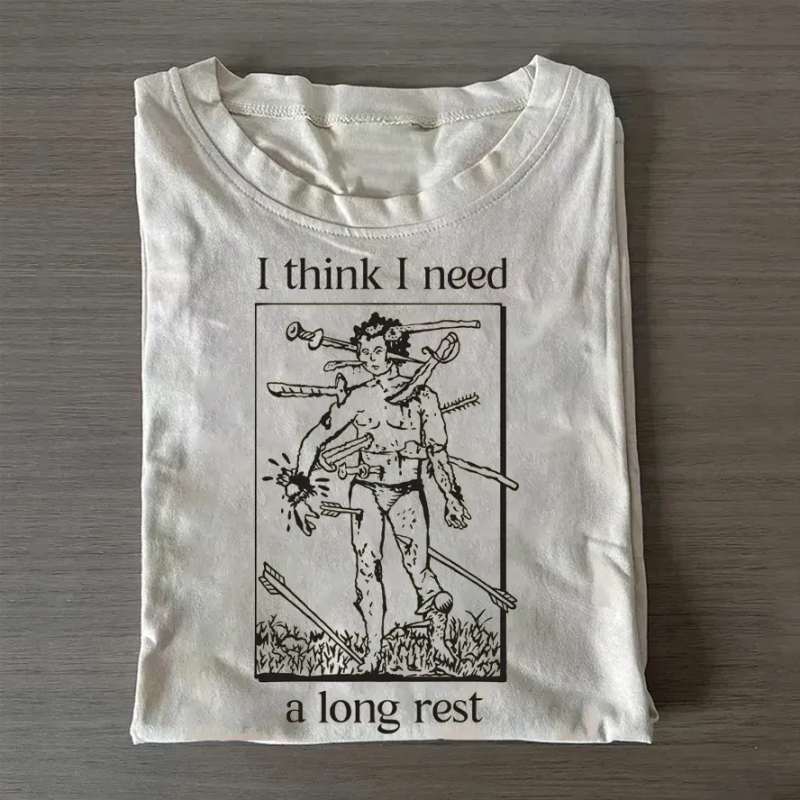 I Think I Need A Long Rest T-Shirt-ShawnCraft