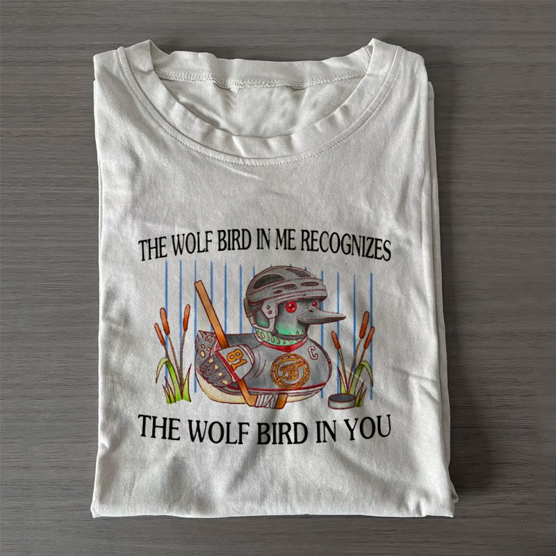 Wolf Bird T-shirt-ShawnCraft