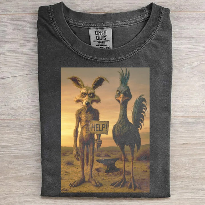 Vintage Desert Help Funny Tee