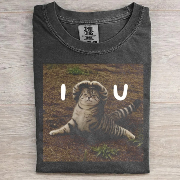 I Love U Funny T-Shirt