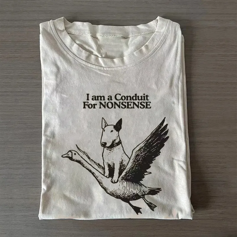 Conduit For Nonsense Bull Terrier T-shirt