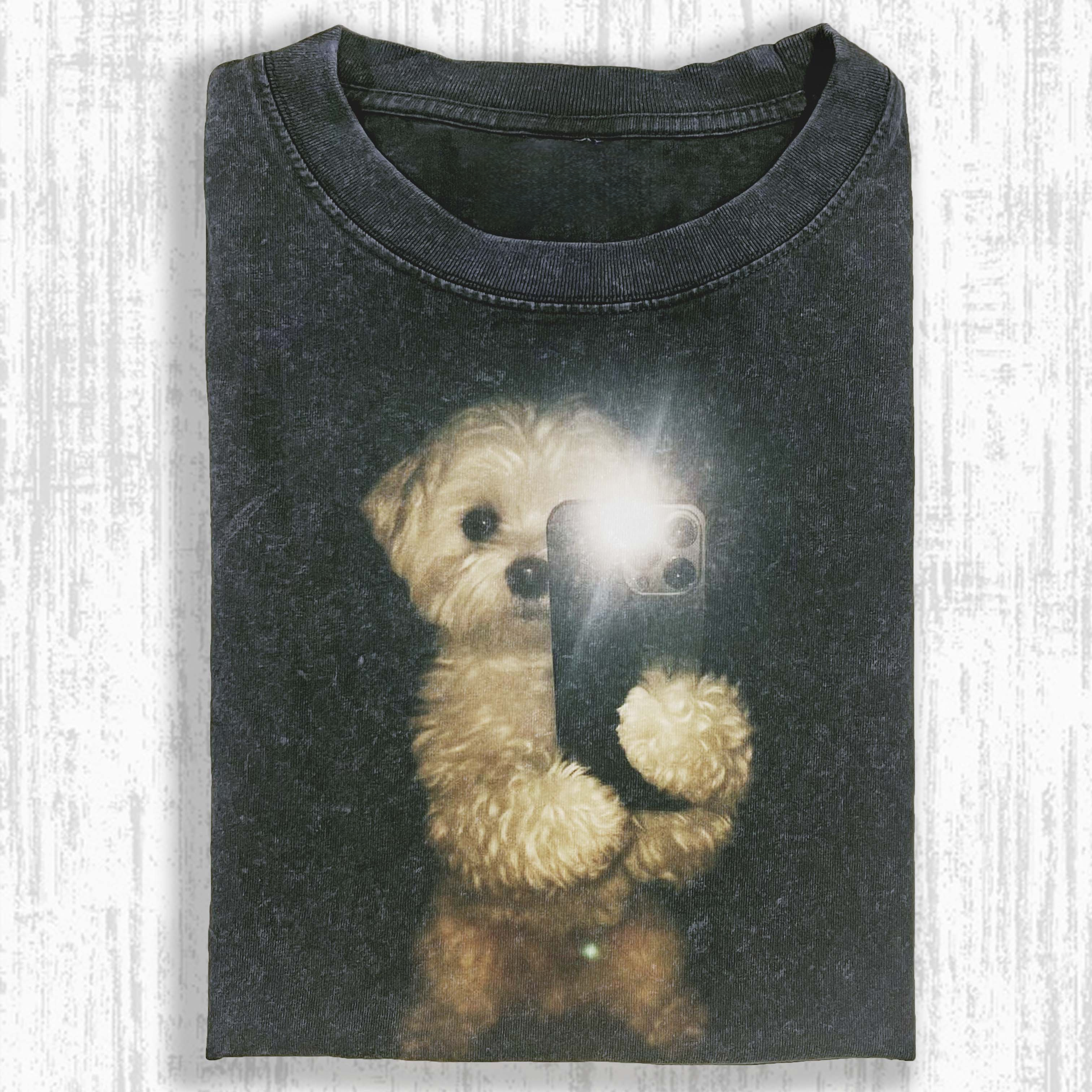 WACKY DOG T-SHIRT - Vintage Washed Apparel by VanceMade