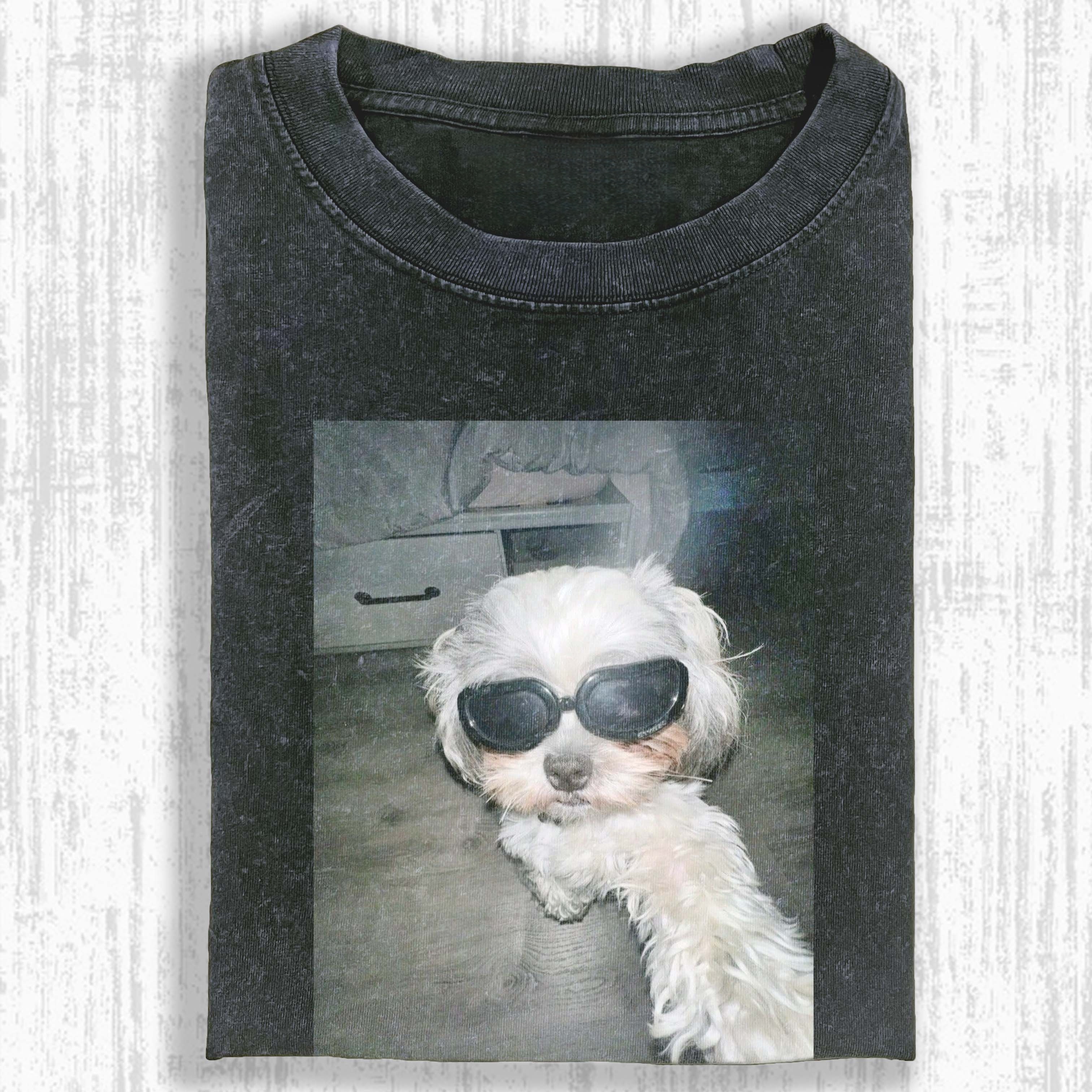 WACKY DOG T-SHIRT - Vintage Washed Apparel by VanceMade