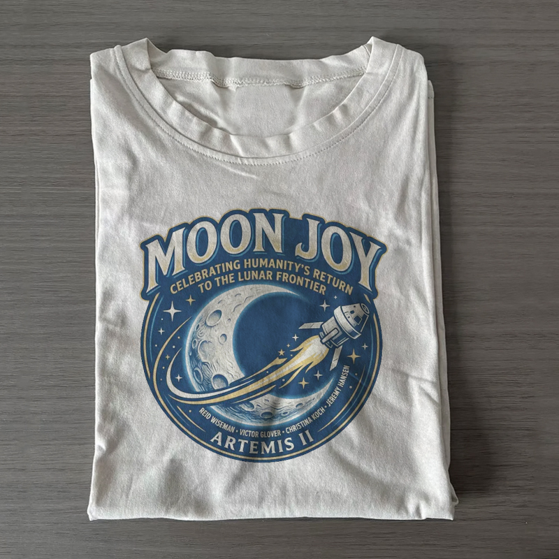 Artemis II Orion Space T-shirt - Vintage Washed Apparel by VanceMade