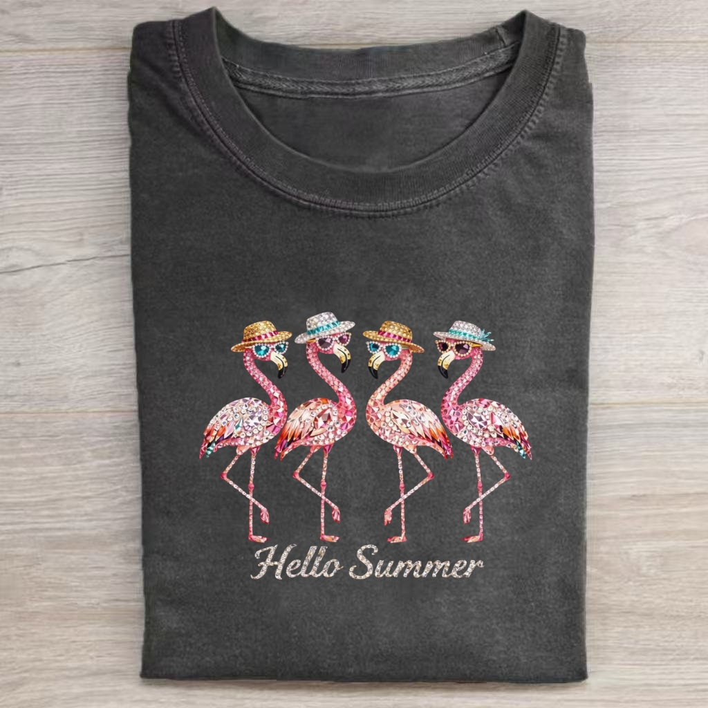 Flamingo Summer T-shirt