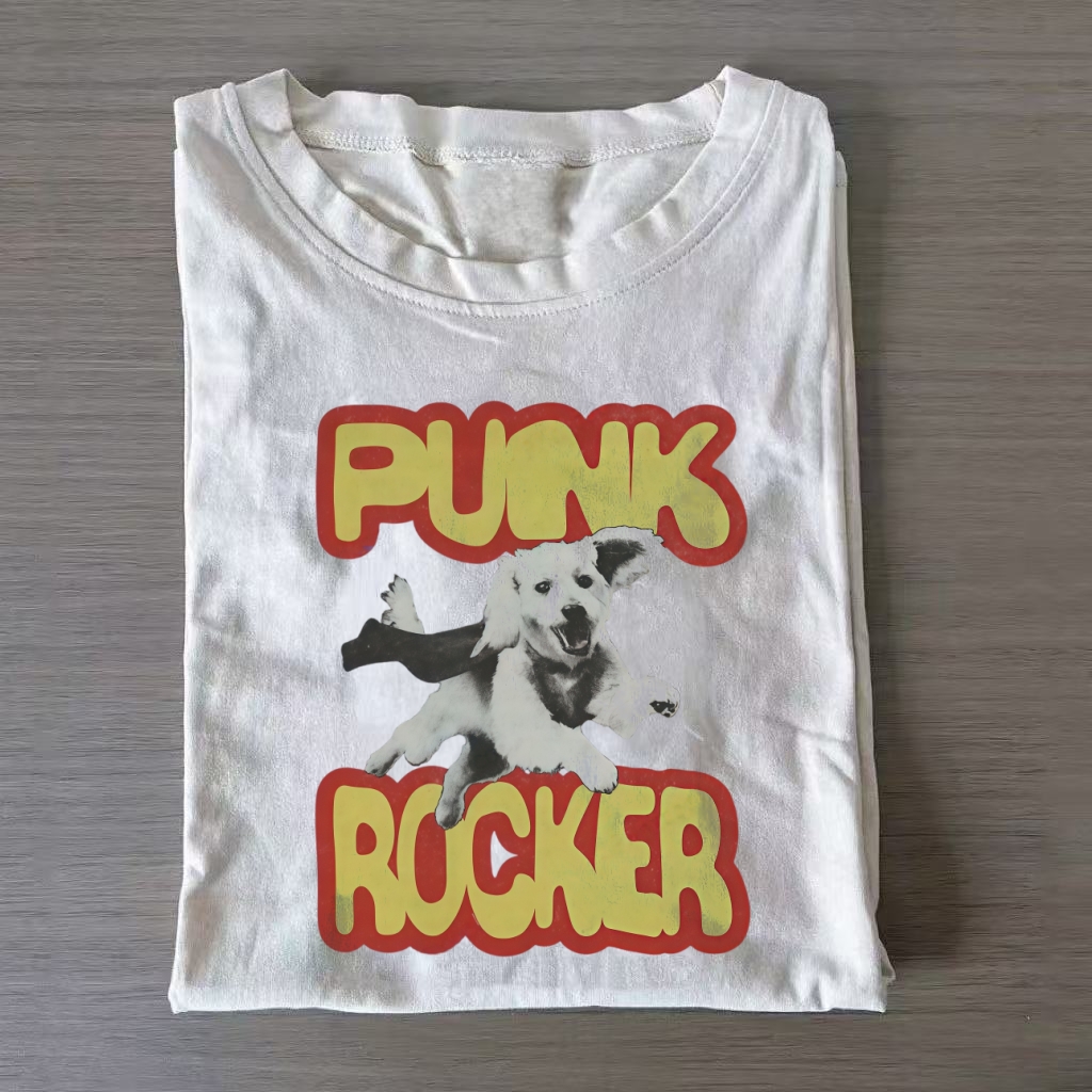 Punk Rocker Dog T-shirt
