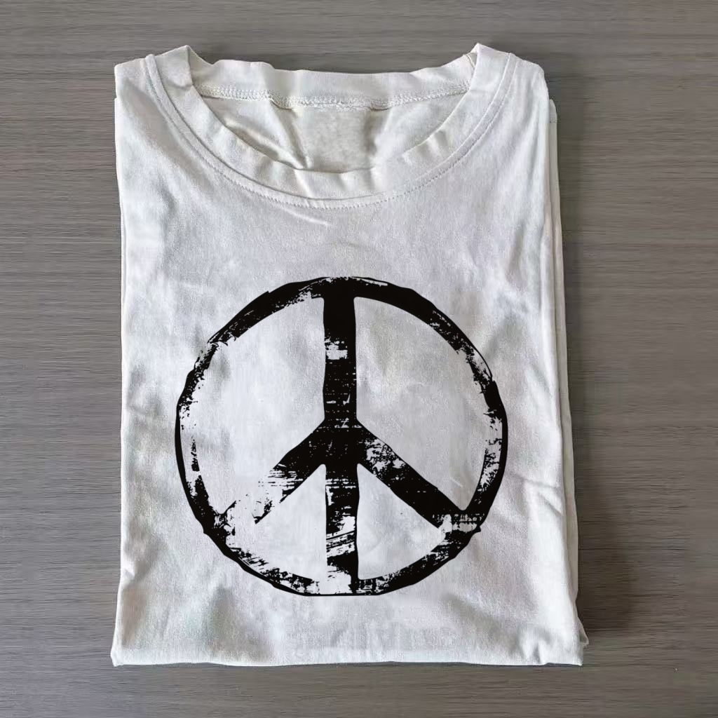 Retro Peace Boho T-shirt