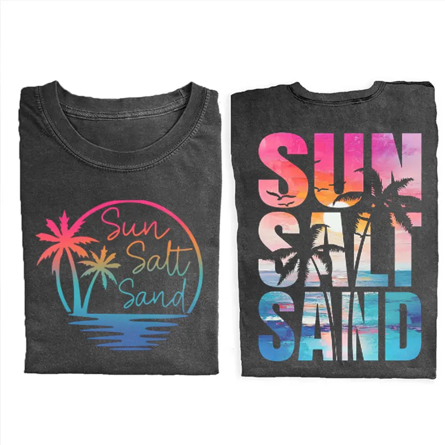 Sun Sand Salt Beach T-shirt