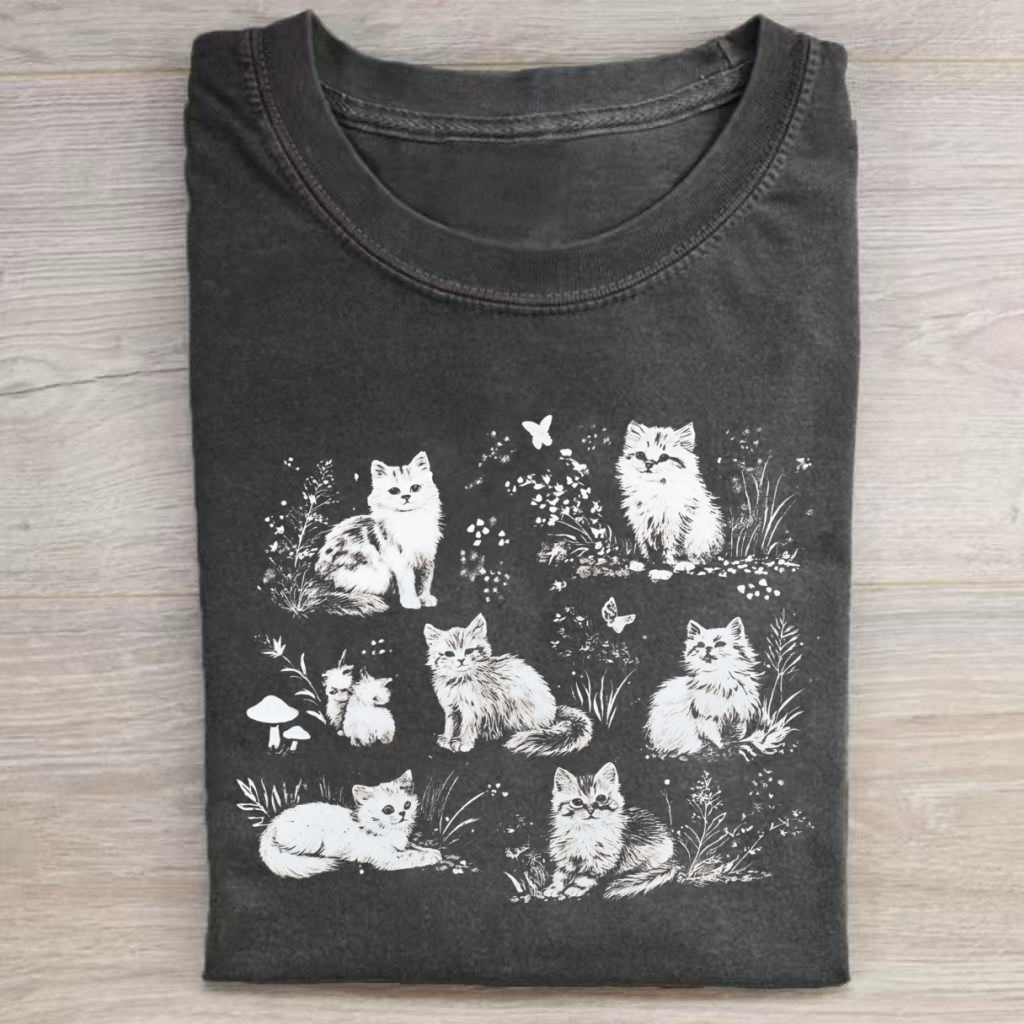 Vintage 90s Cats T-Shirt