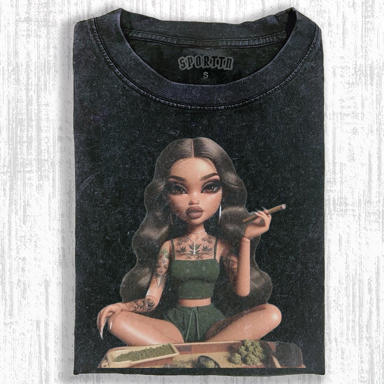 BRATZ GIRL MEME T-SHIRT-ShawnCraft