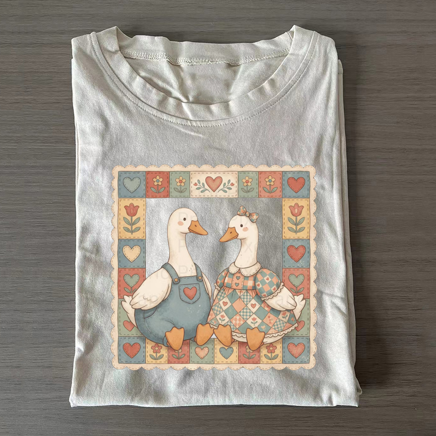 Thrifted Geese T-shirt-ShawnCraft