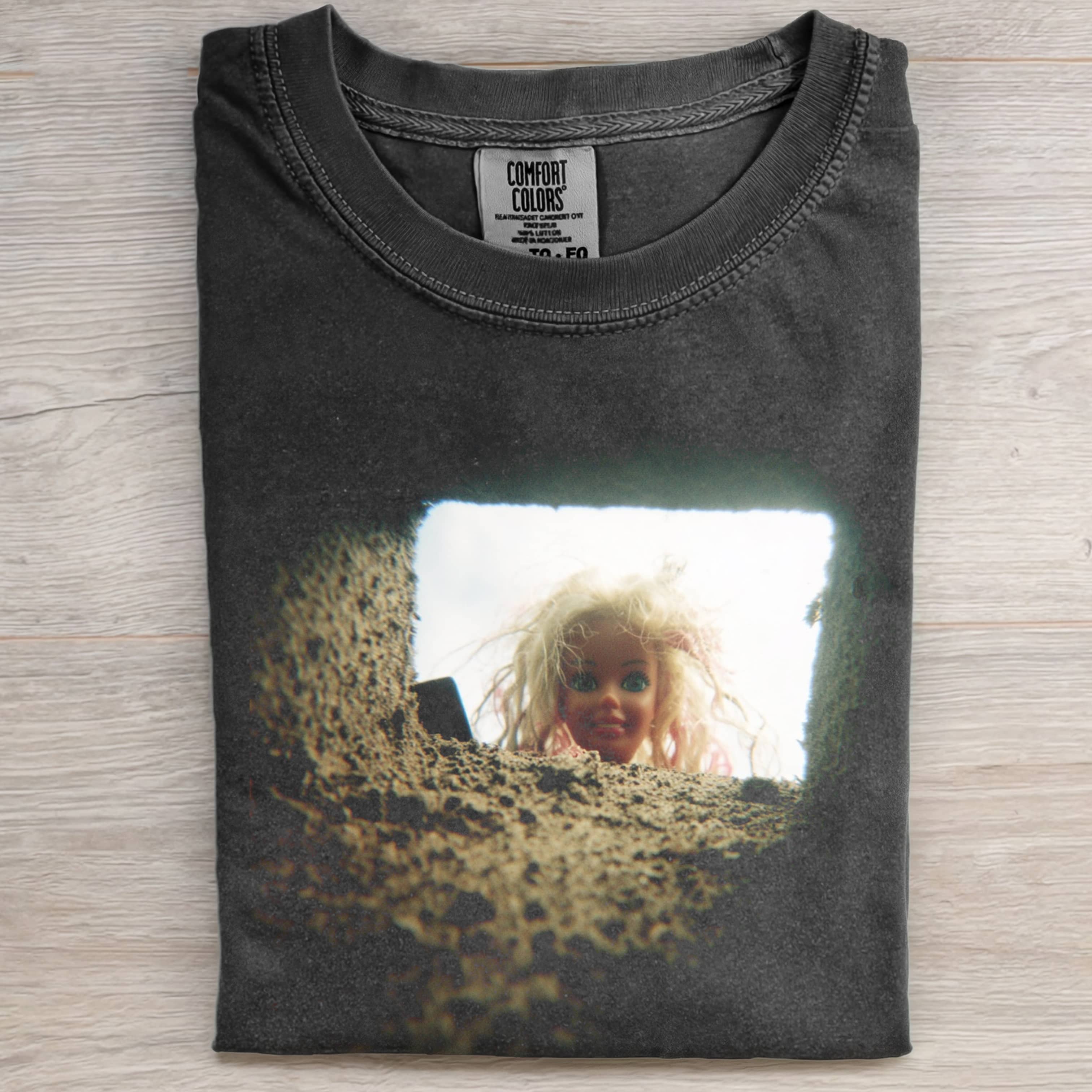 Funny Doll Face RETRO TEE-ShawnCraft