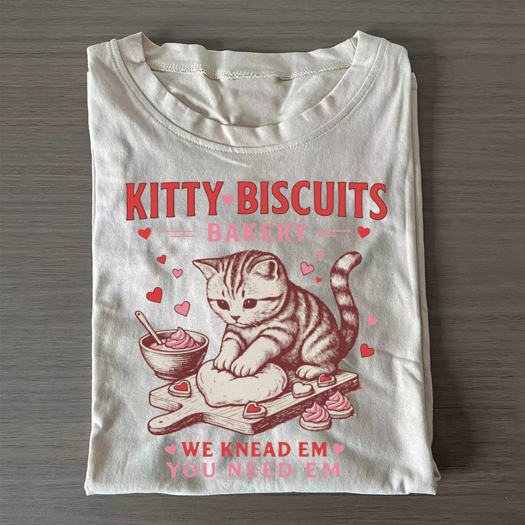 Valentines Cat T-shirt-ShawnCraft