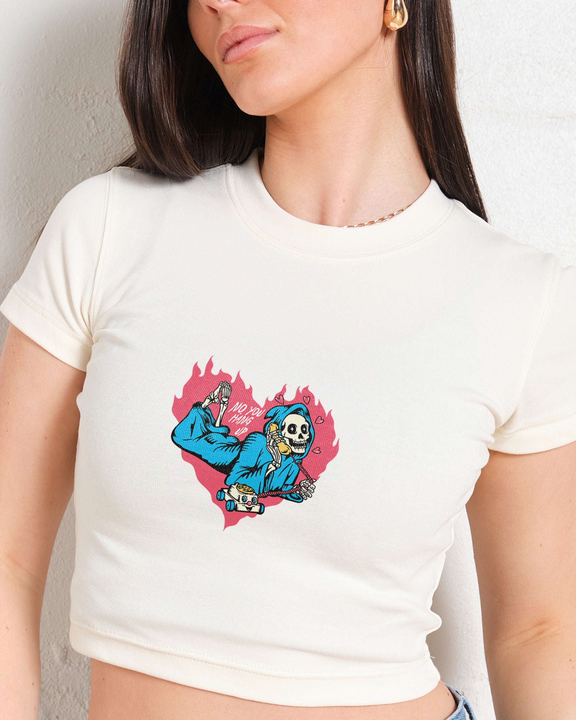 No You Hang Up Baby Tee-ShawnCraft