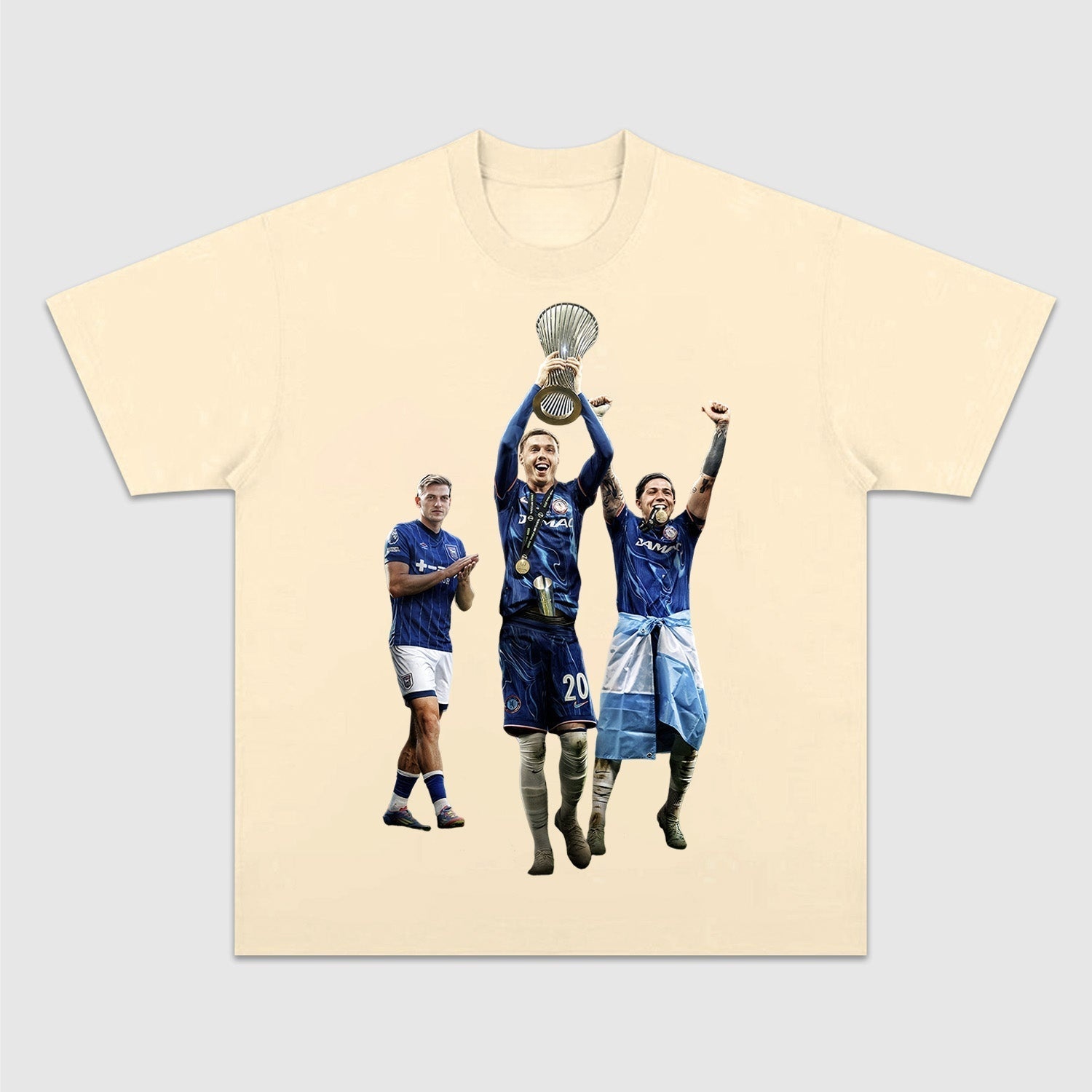 CHELSEA  CHAMPIONS IN EUROPE TEE 