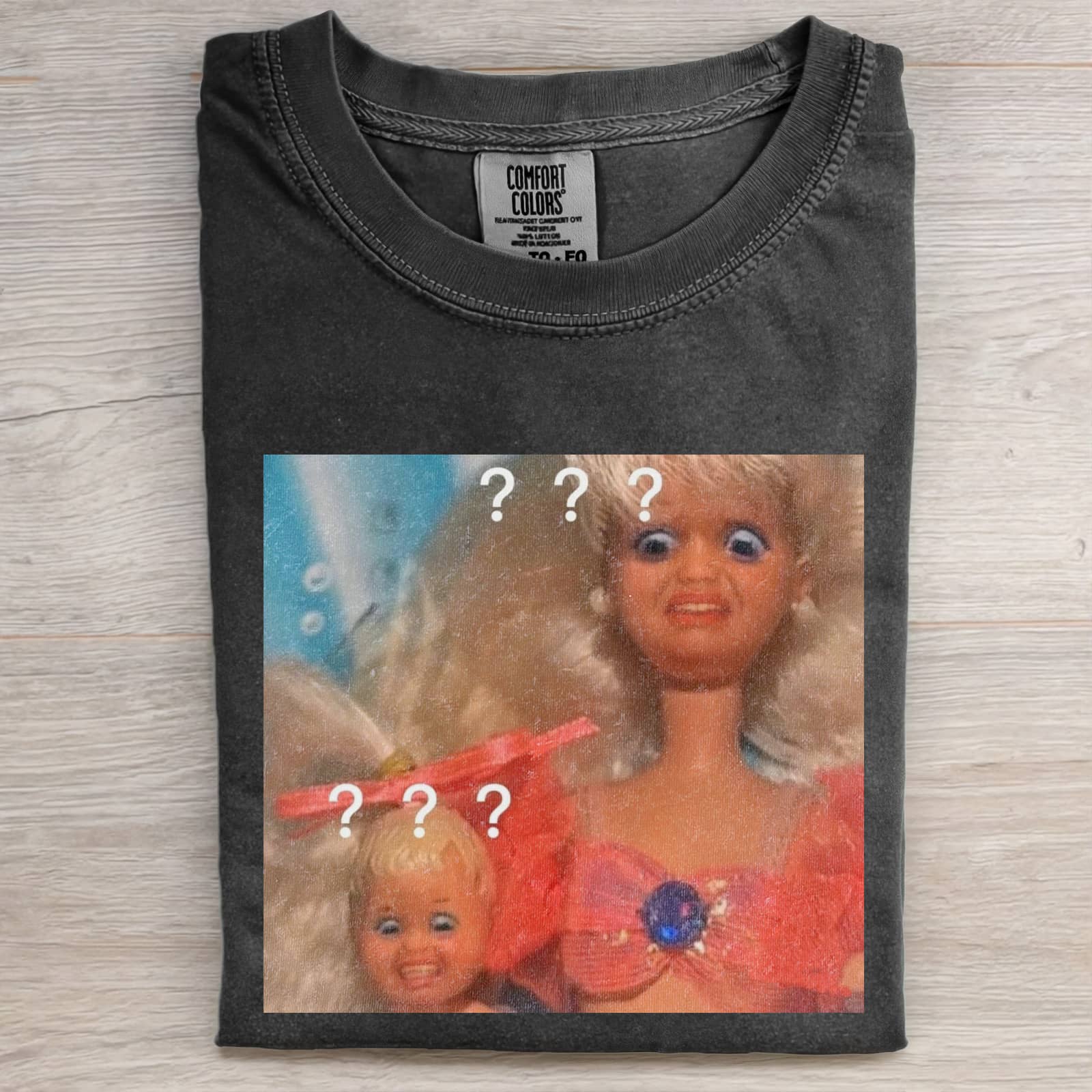 Funny Doll Face GIRL MEME T-SHIRT-ShawnCraft